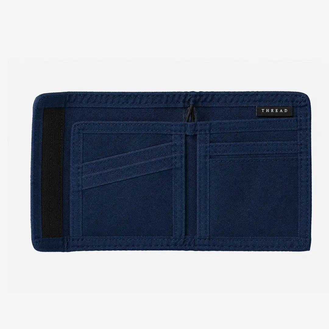Denim Check - Velcro Bifold Wallet
