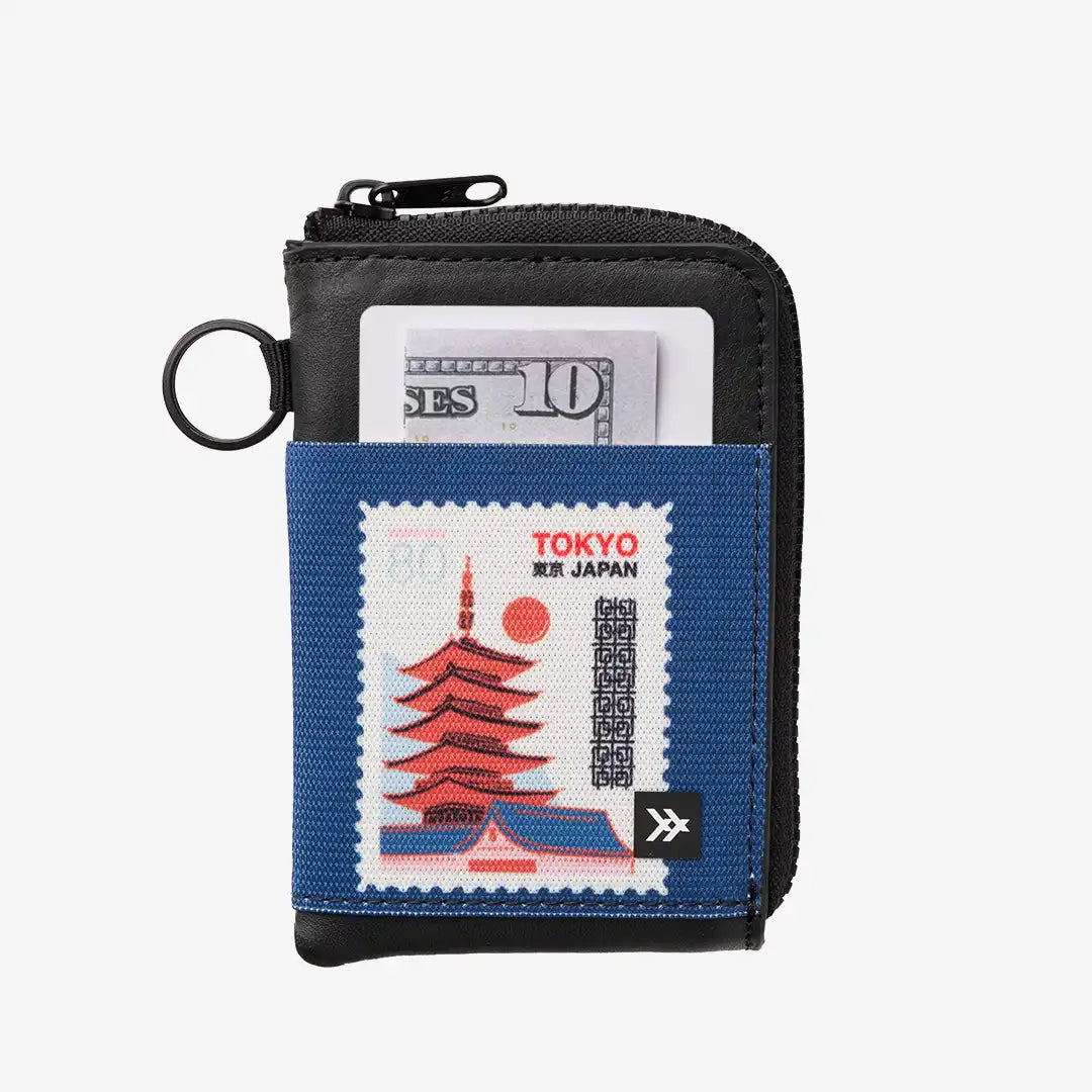 Tokyo - Leather Zip Wallet