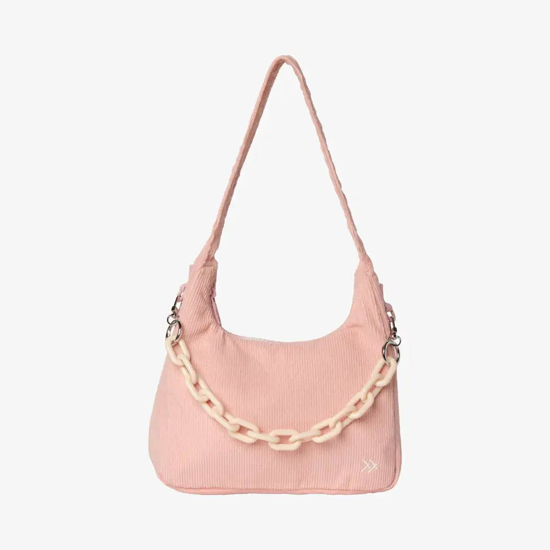 Rose Dust Corduroy - Penny Shoulder Bag