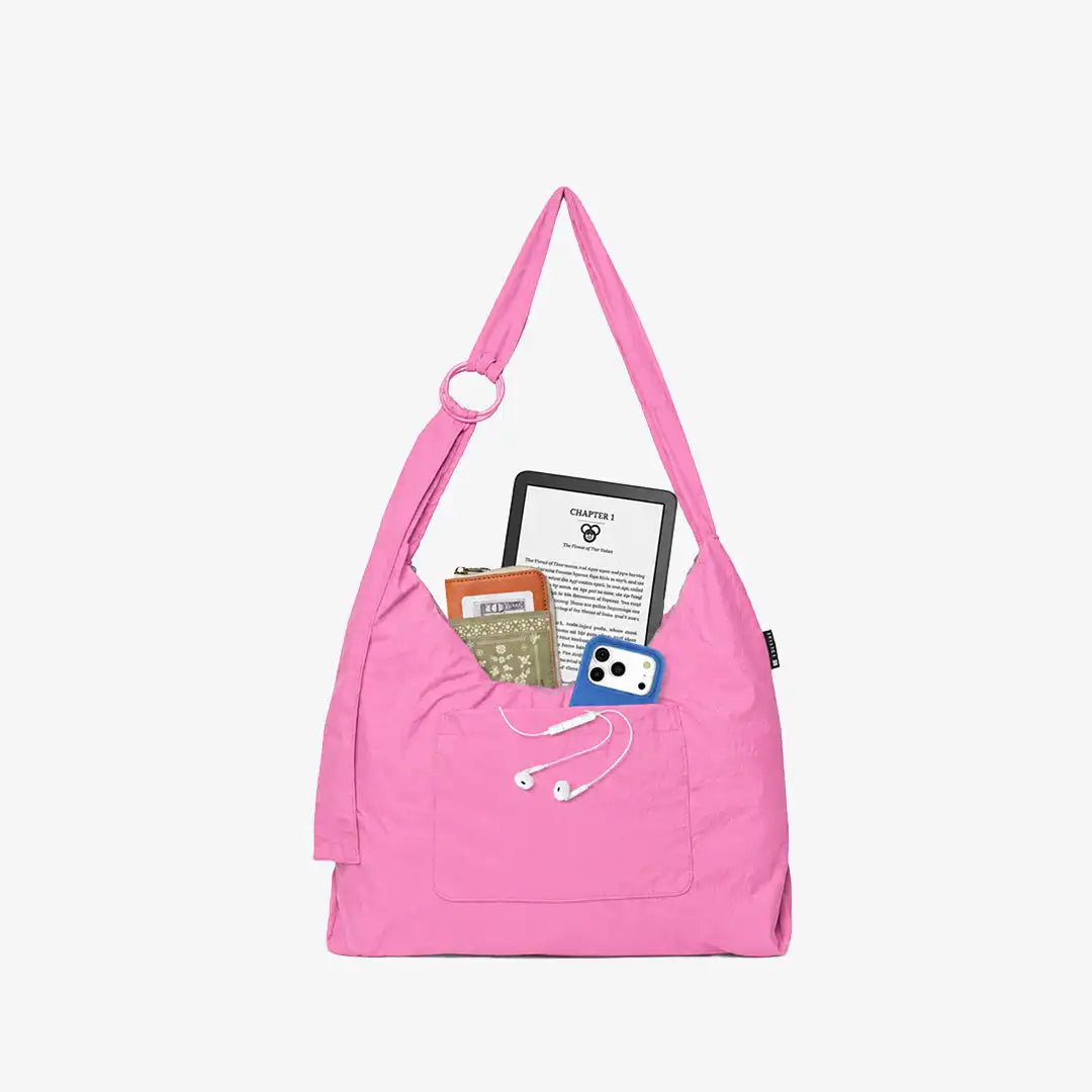 Bubblegum - Small Slouchy Shoulder Bag