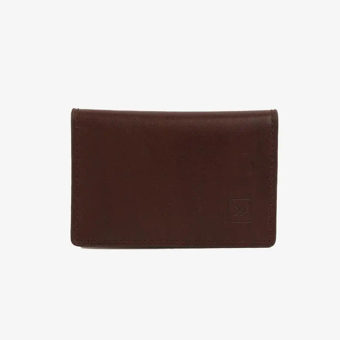 Chocolate - Leather Bifold Wallet