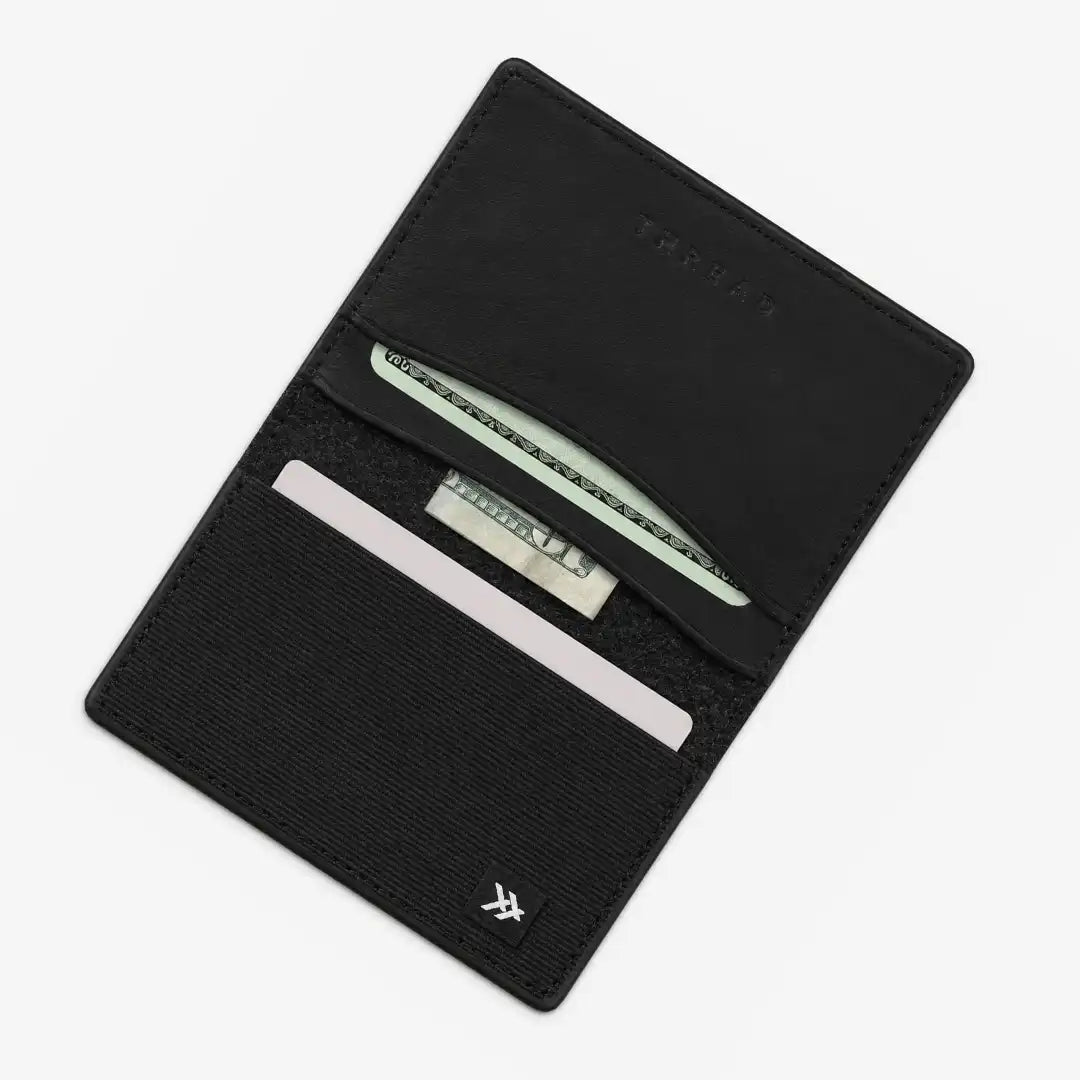 Black - Leather Bifold Wallet
