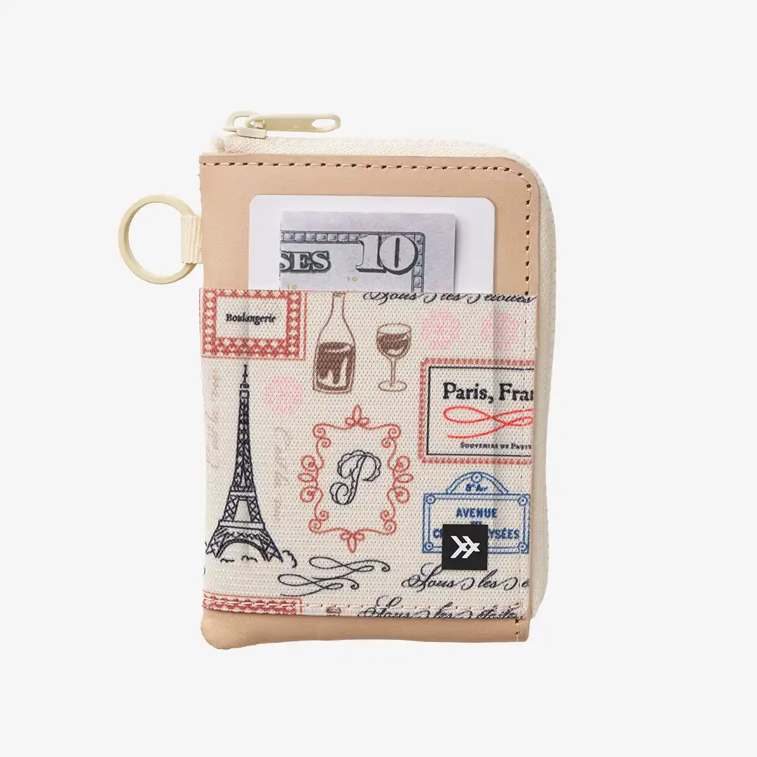 Paris - Leather Zip Wallet
