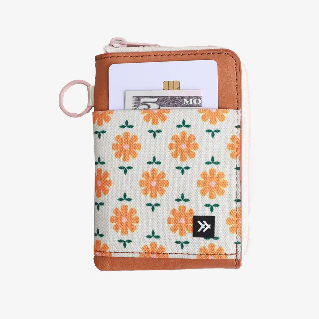 Daisy - Leather Zip Wallet