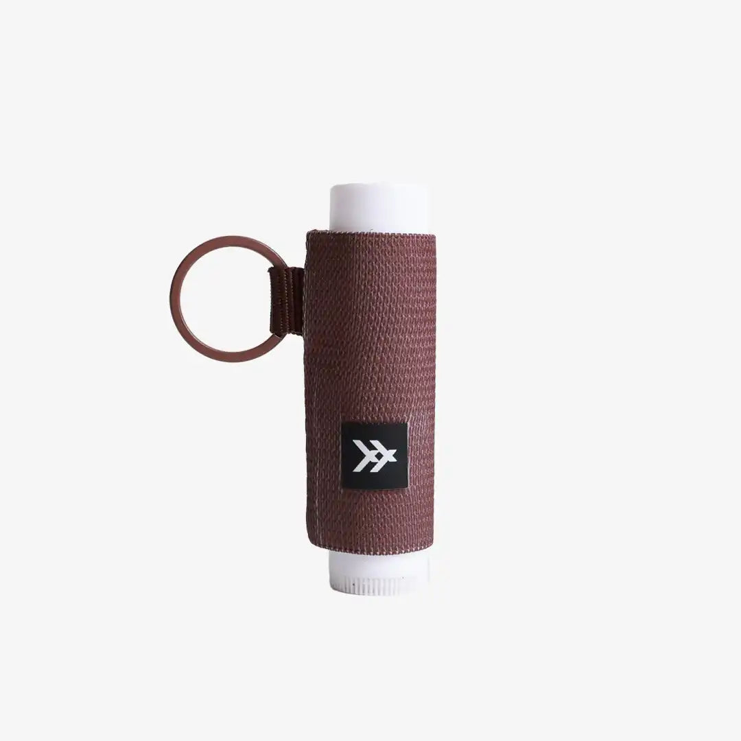 Chocolate - Chapstick Holder Keychain
