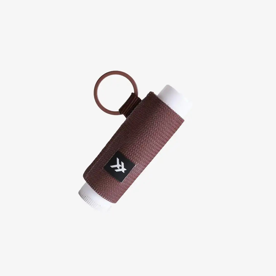 Chocolate - Chapstick Holder Keychain