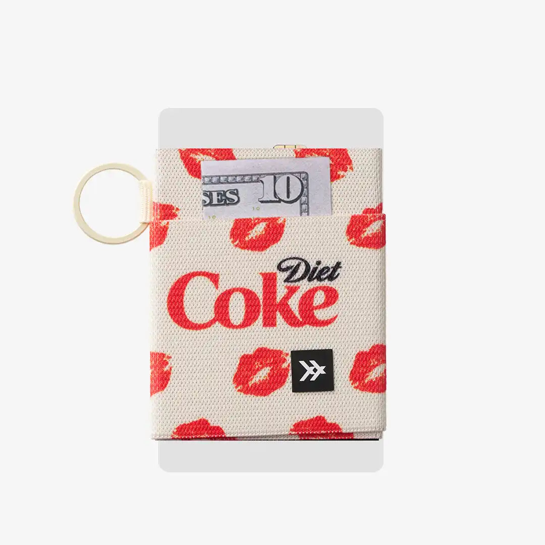 Diet Coke Kiss - Elastic Wallet