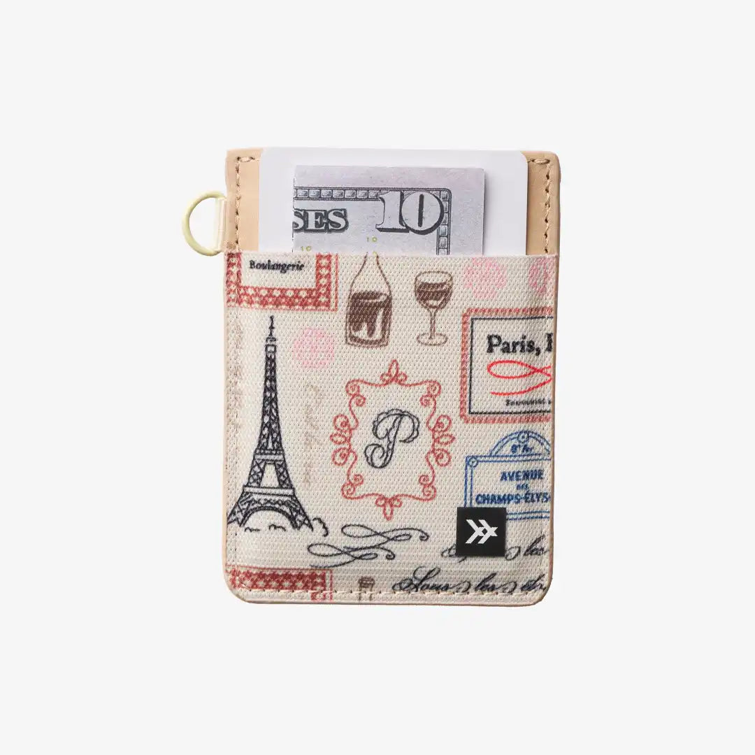 Paris - Vertical Leather Wallet