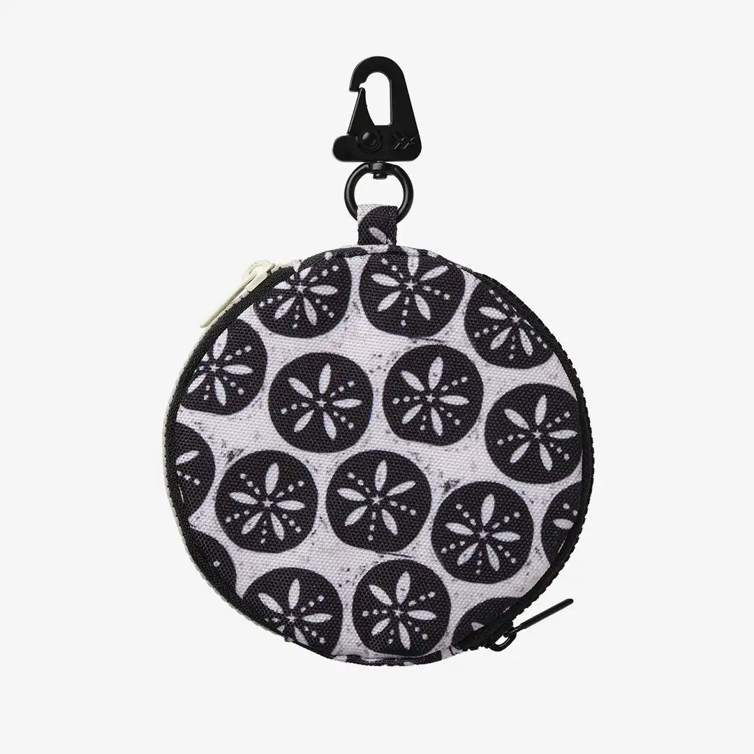Sand Dollar Black - Sidekick Coin Purse