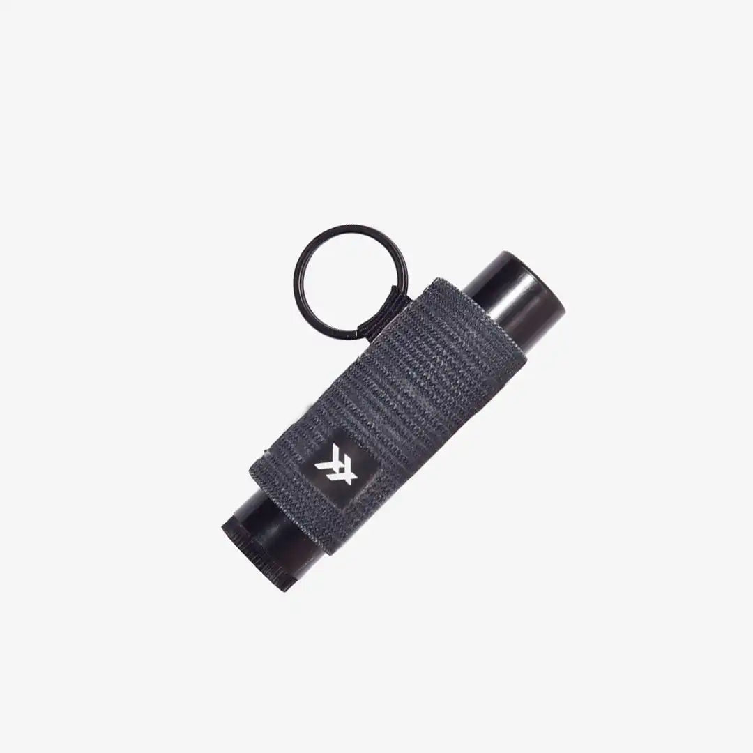Black - Chapstick Holder Keychain