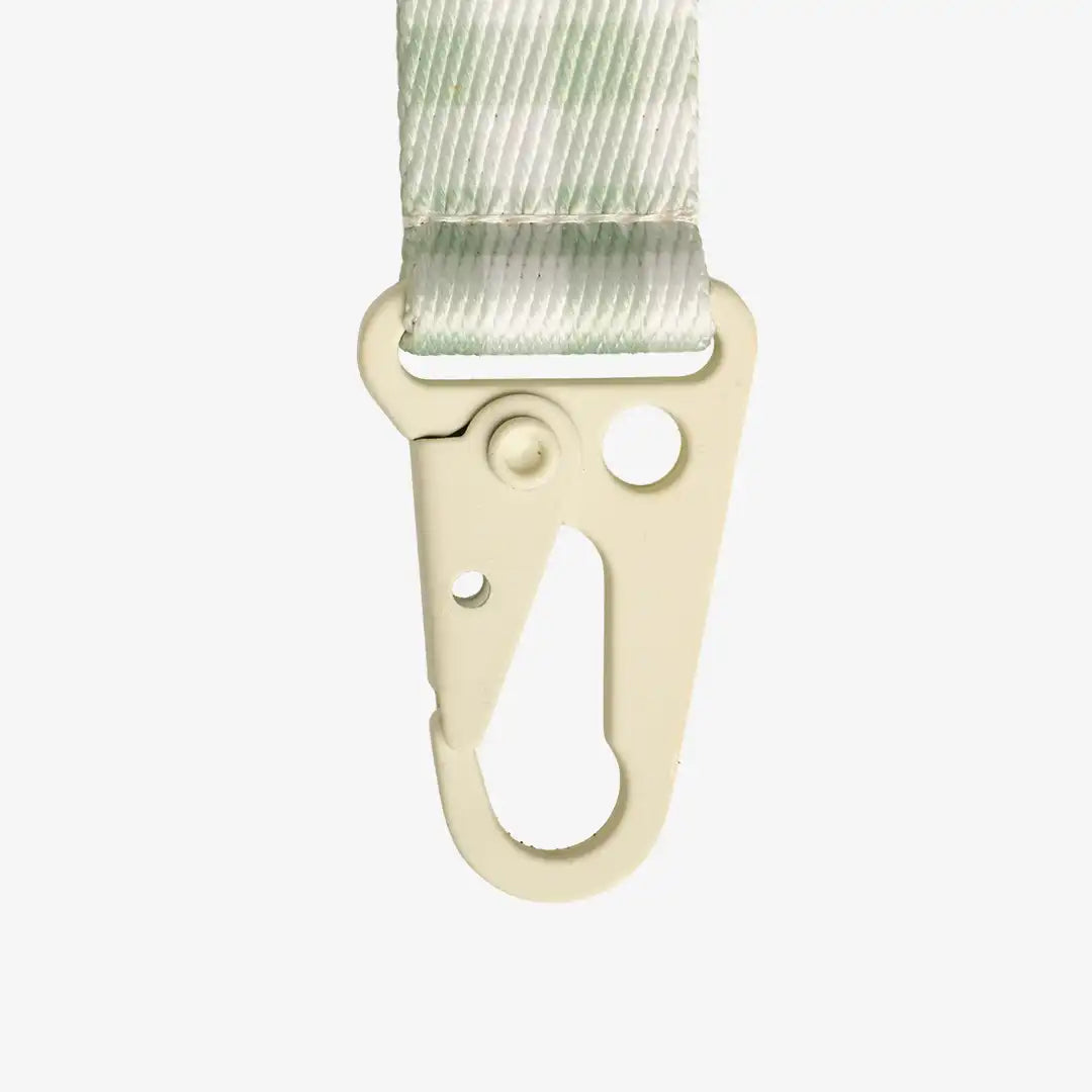 Green Gingham - Keychain Clip
