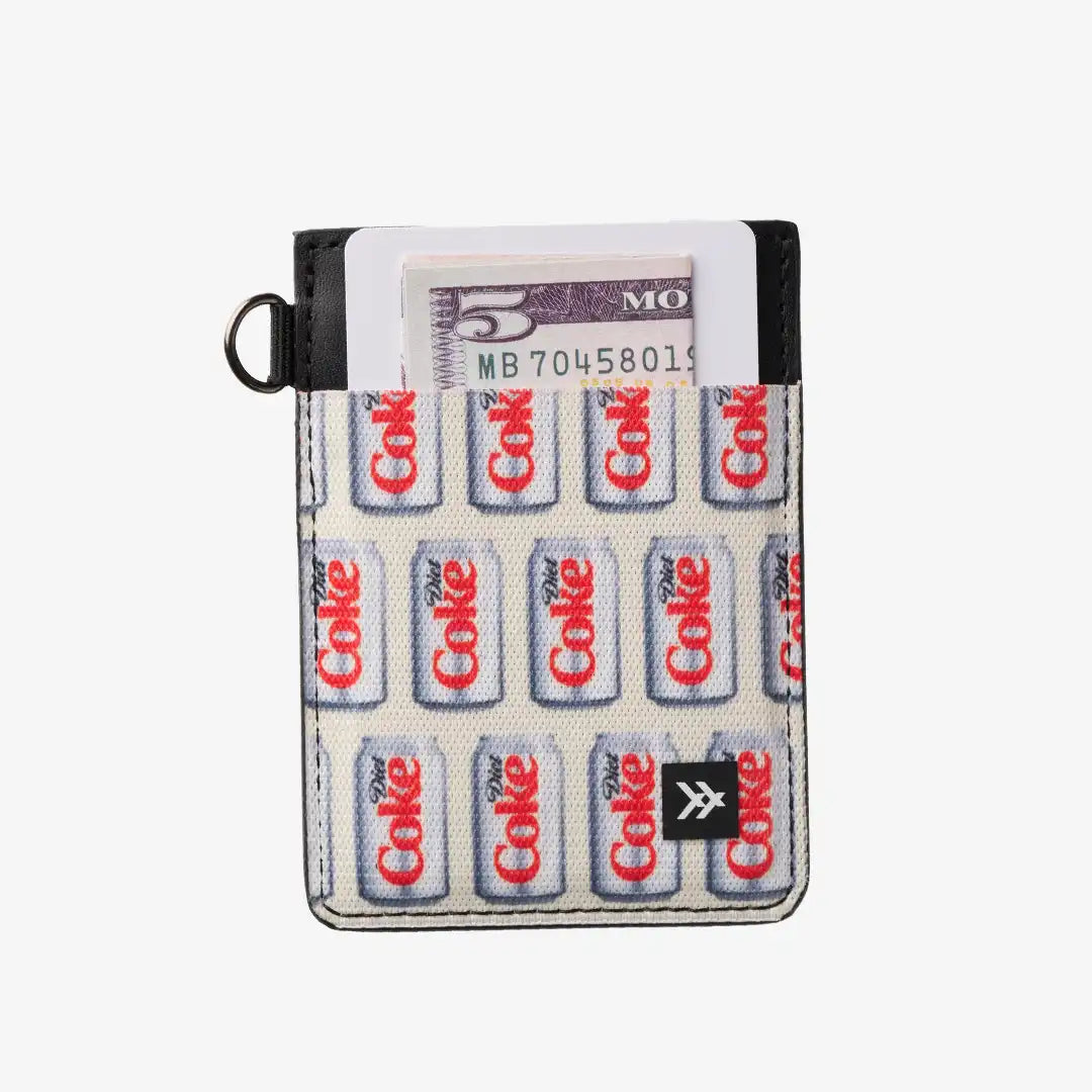 Diet Coke Cans - Vertical Leather Wallet
