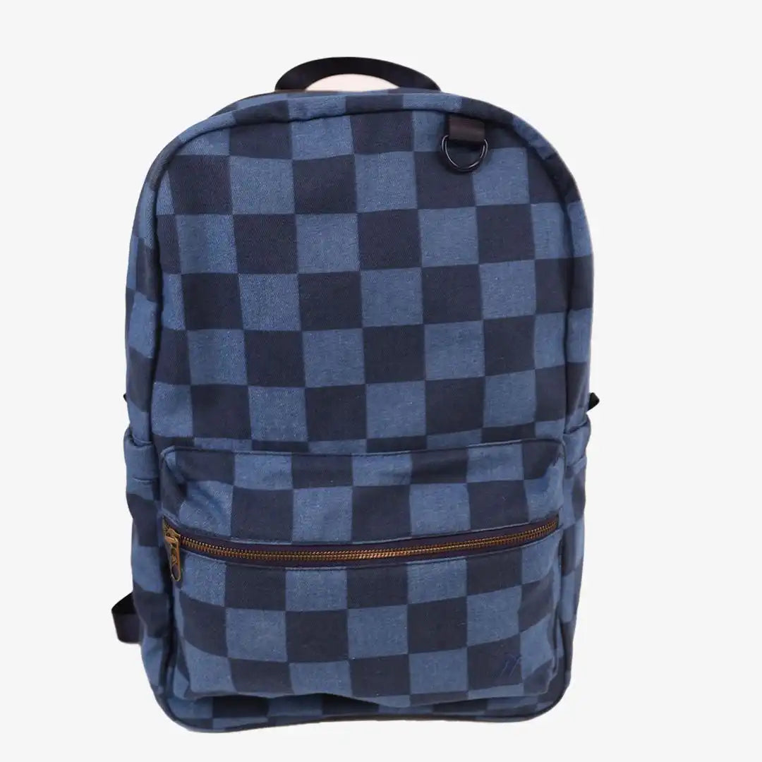 Denim Check - Backpack