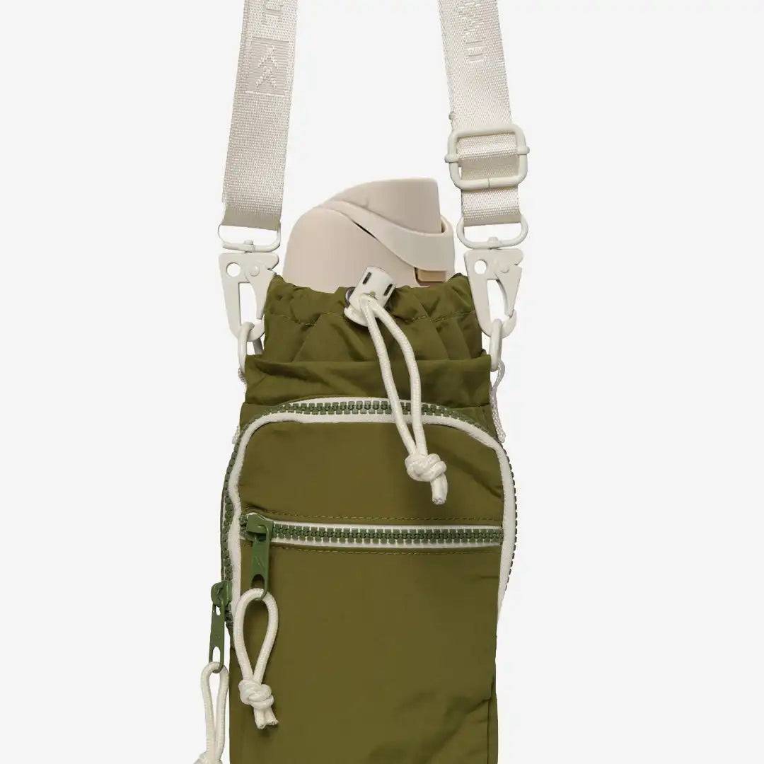 Olive - Water Bottle Sling Bag