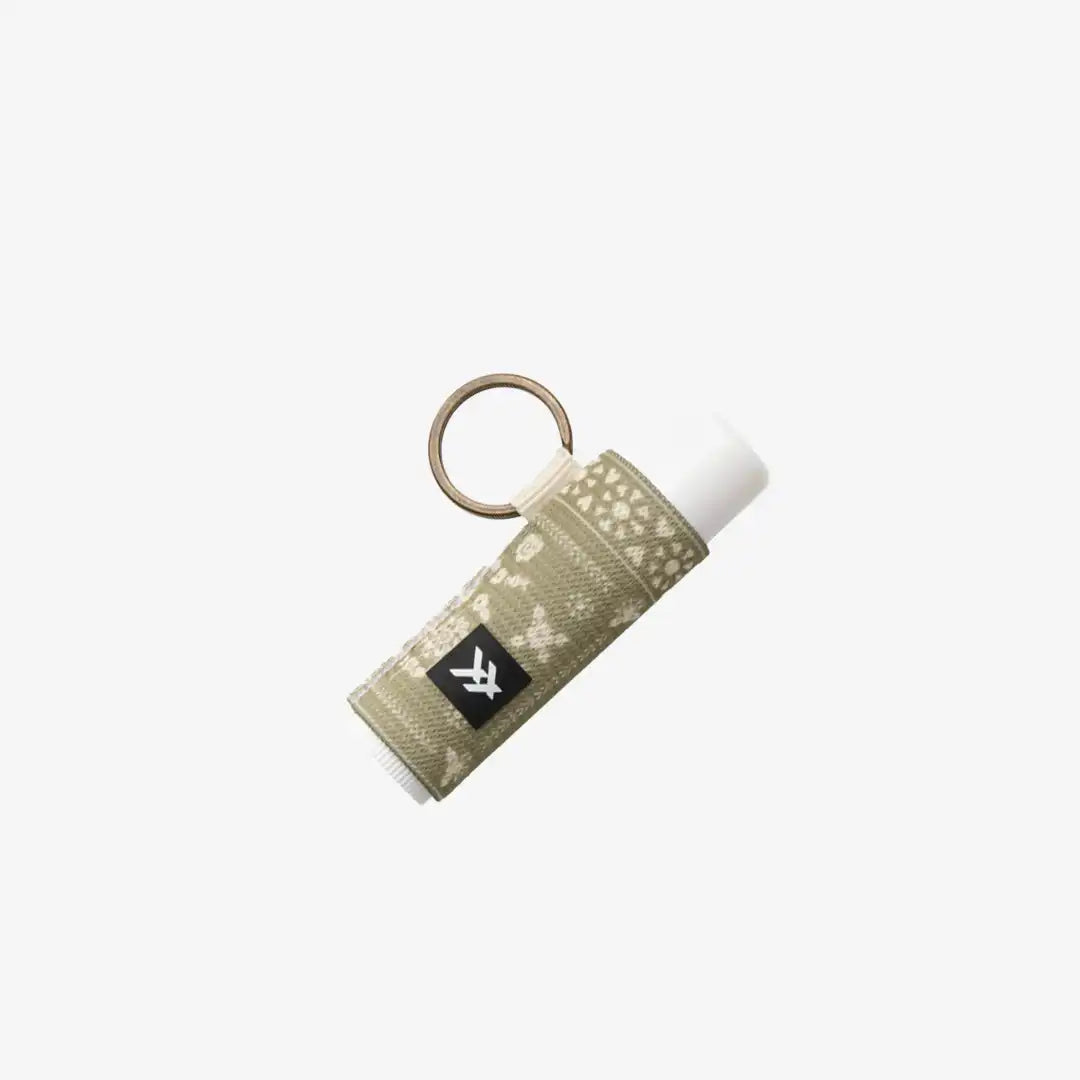Sawyer Olive - Chapstick Holder Keychain