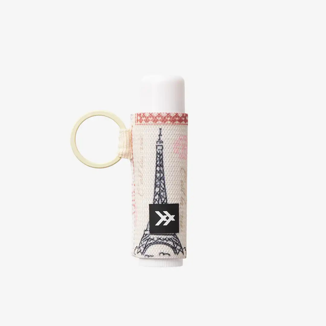 Paris - Chapstick Holder Keychain