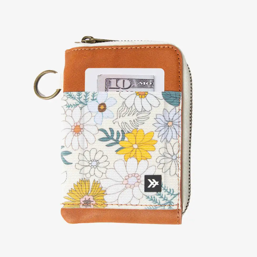 Blossom - Leather Zip Wallet
