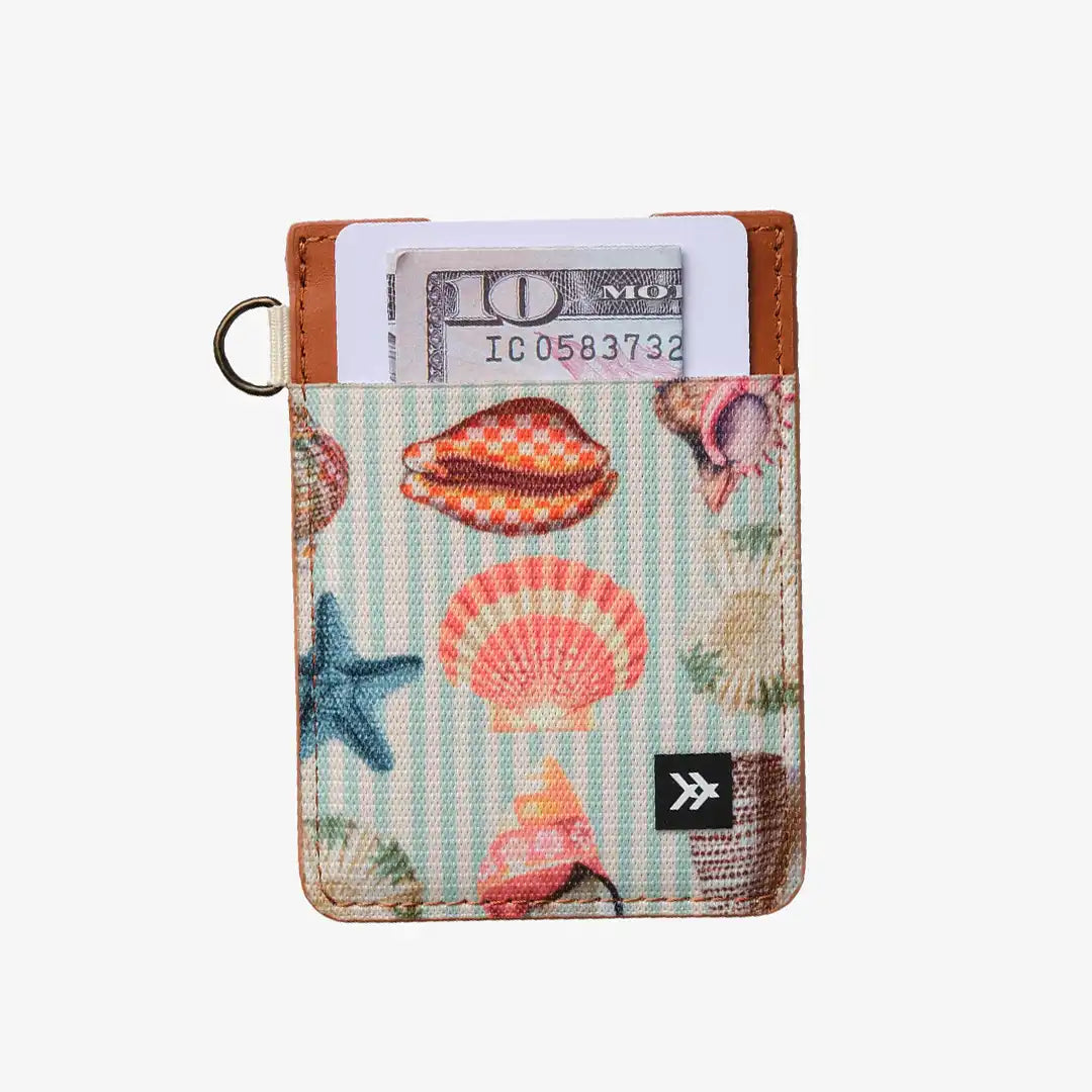 Shells - Vertical Leather Wallet