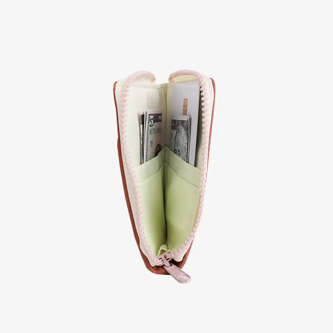 Daisy - Leather Zip Wallet
