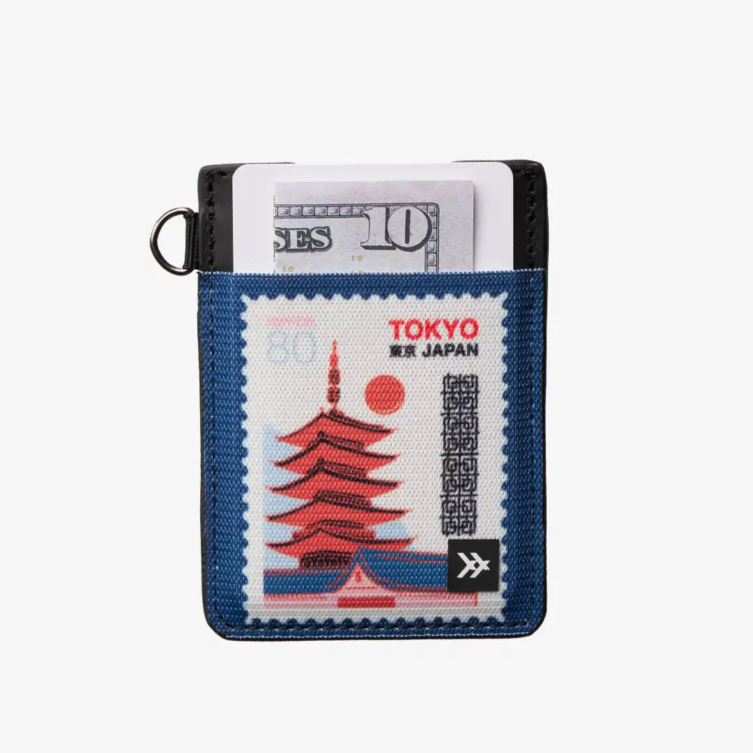 Tokyo - Vertical Leather Wallet