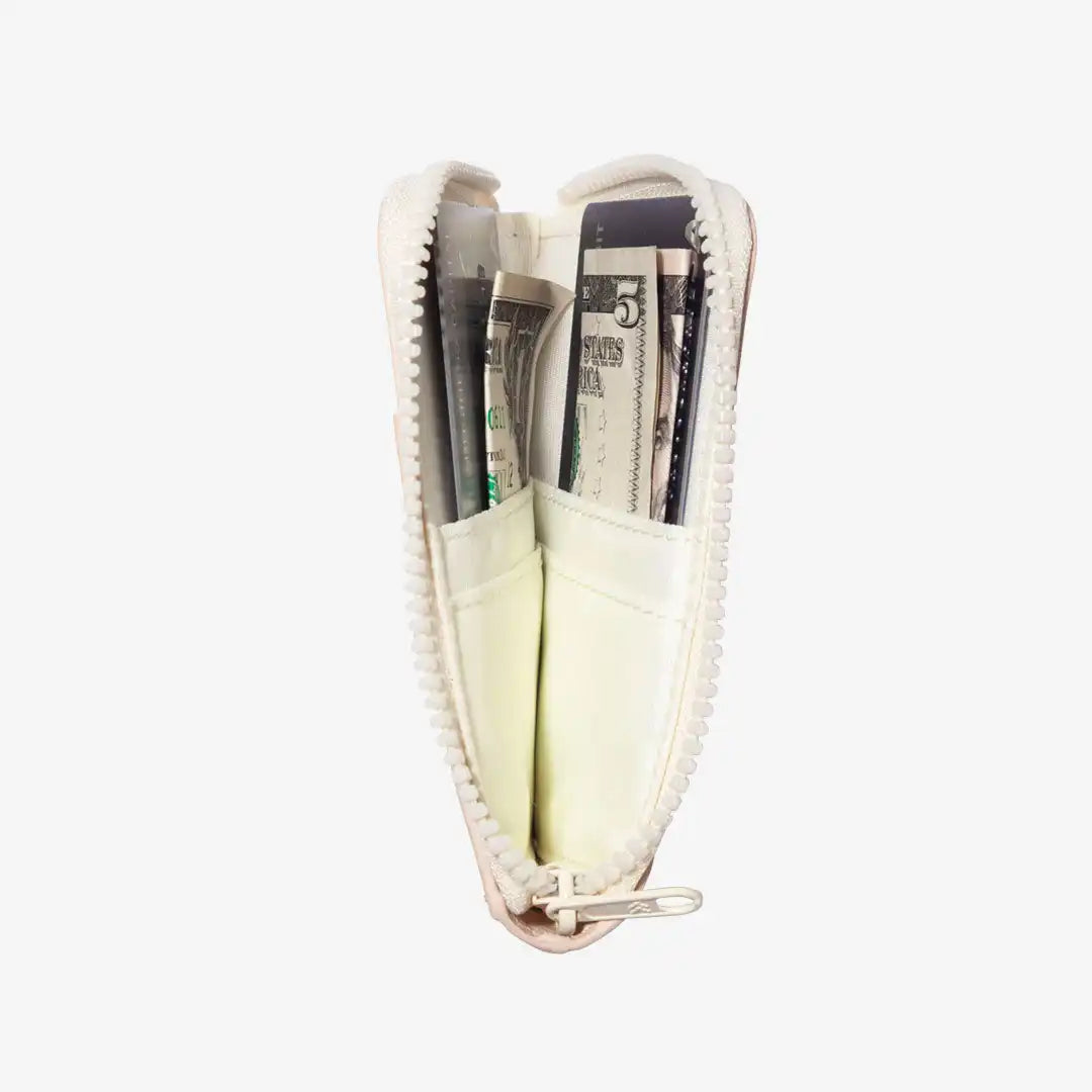 Off White - Leather Zip Wallet