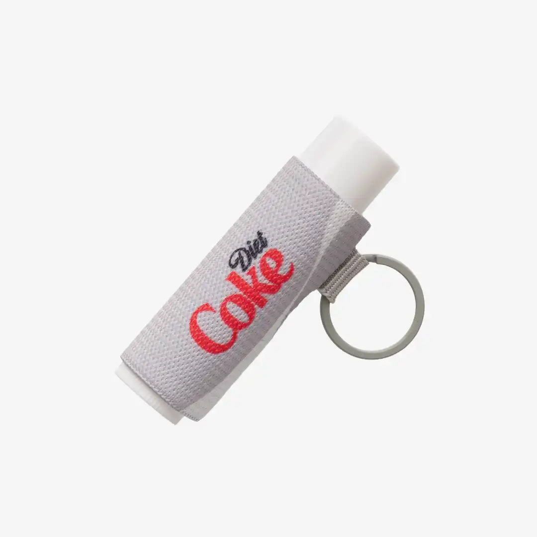 Diet Coke Logo - Chapstick Holder Keychain
