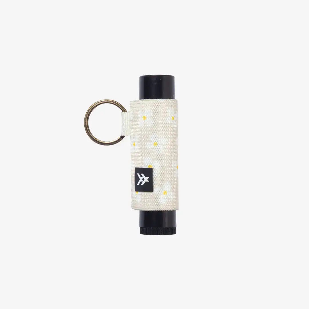 Luna Beige - Chapstick Holder Keychain