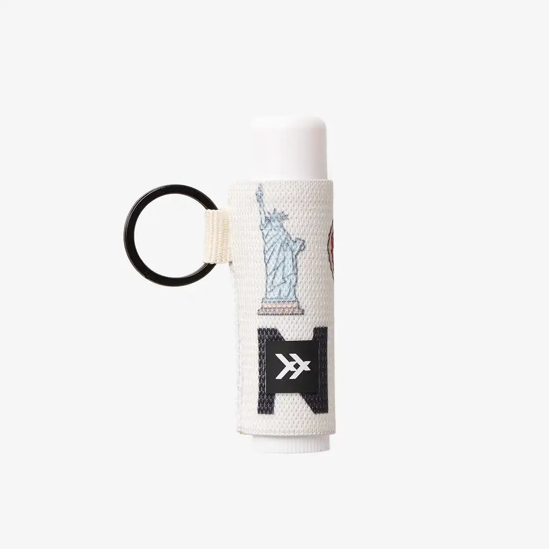 New York - Chapstick Holder Keychain