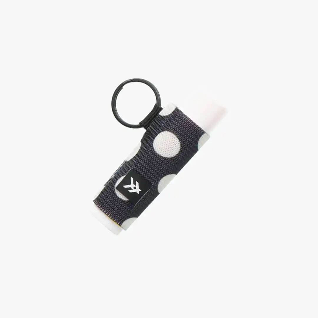 Polka Dot - Chapstick Holder Keychain