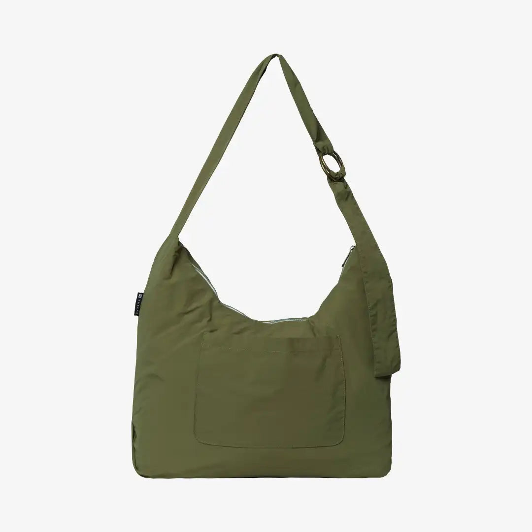 Olive - Large Slouchy Shoulder Bag