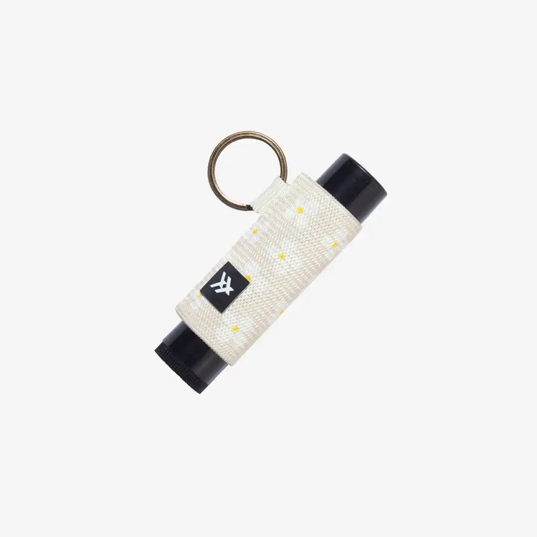 Luna Beige - Chapstick Holder Keychain