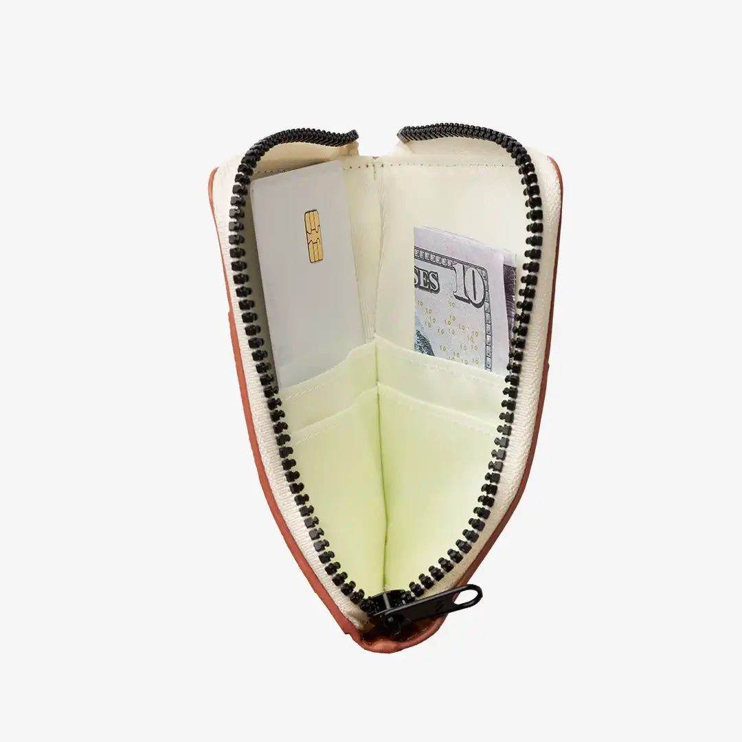 New York - Leather Zip Wallet