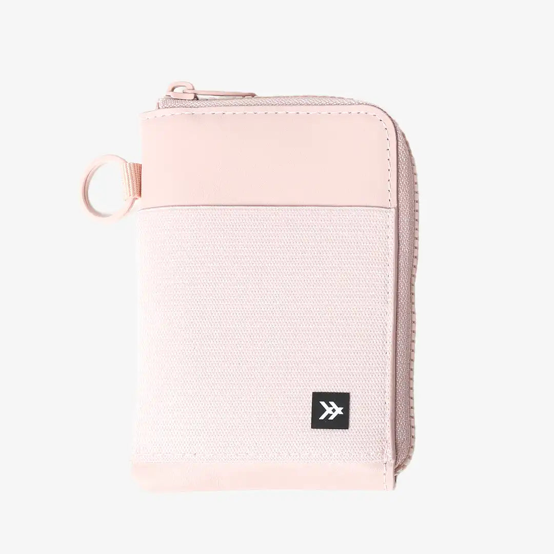 Rose Dust - Leather Zip Wallet