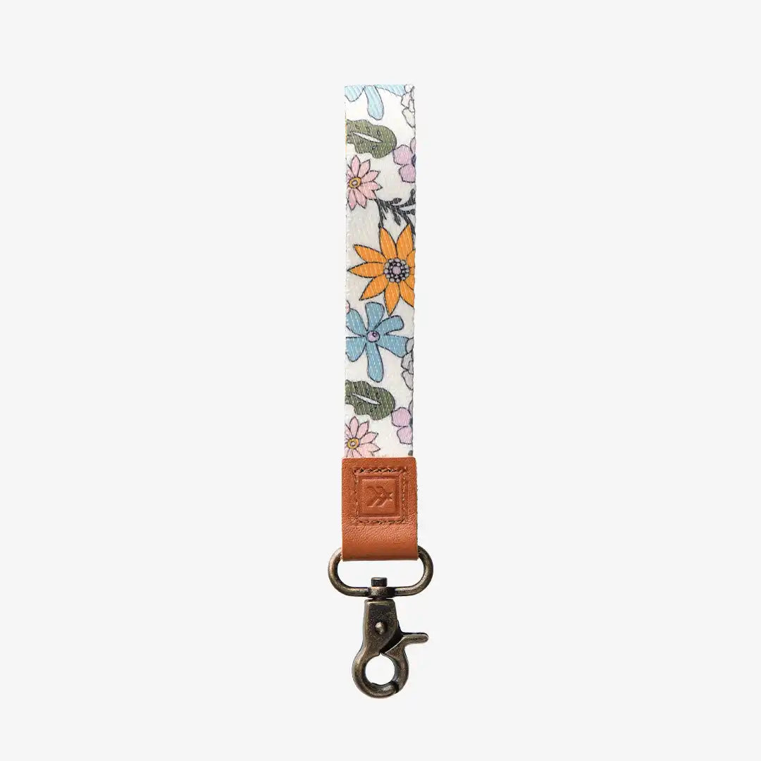 Mountain Flowers - Wristlet Keychain