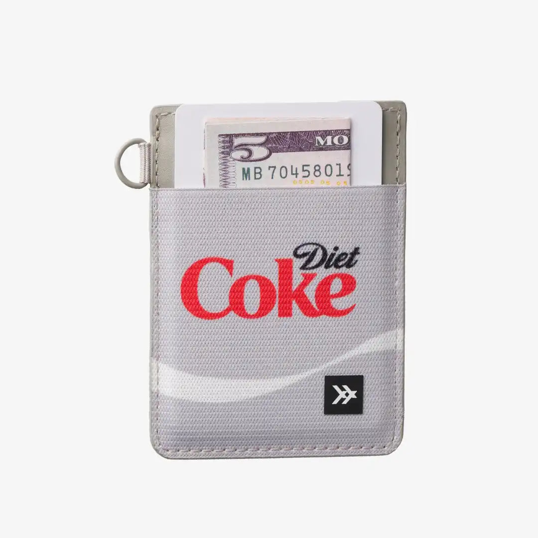 Diet Coke Logo - Vertical Leather Wallet
