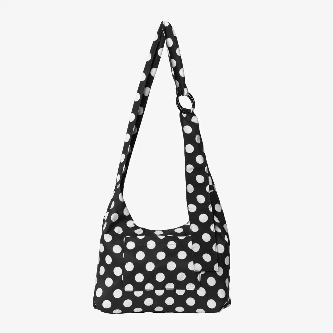 Polka Dot - Small Slouchy Shoulder Bag